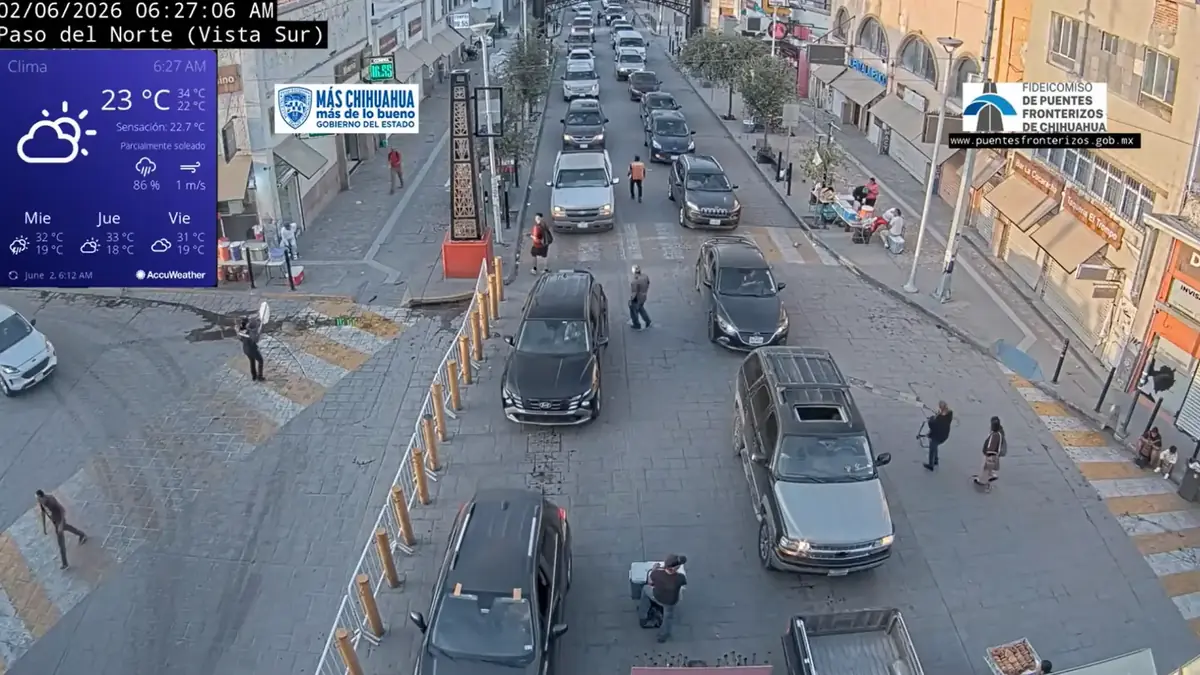 Paso del Norte Live Camera - Ciudad Juárez, Mexico