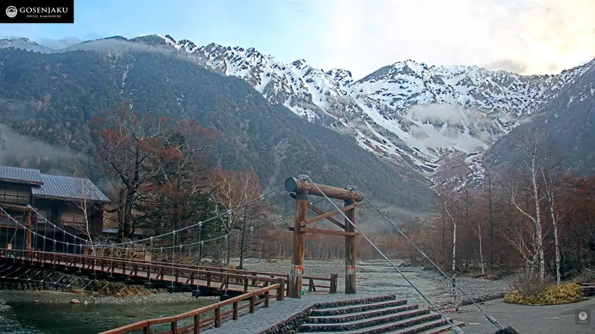 Kamikochi Live Camera - Hida Mountains, Japan