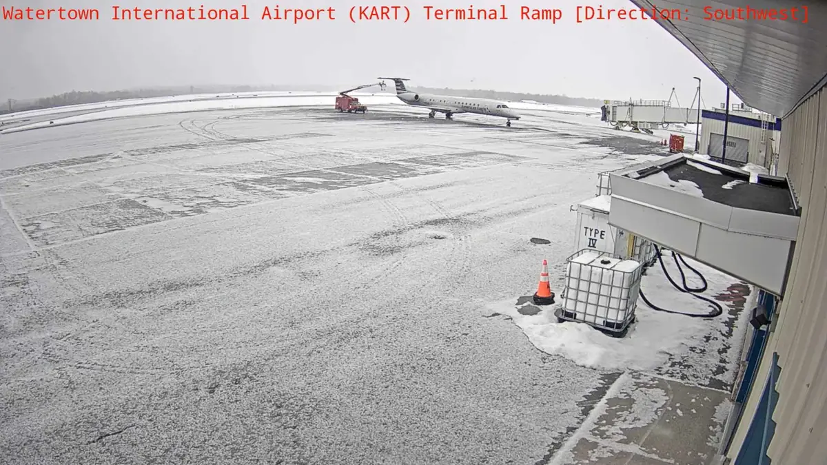Watertown International Airport Live Camera (ART) - NY