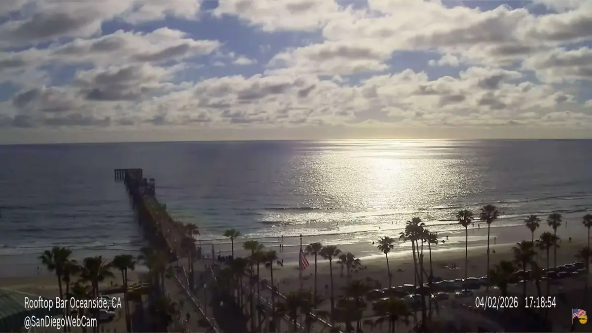 Oceanside Beach & Pier Live Camera - California, USA
