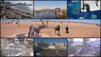 7 Cameras, 7 Continents - Watch the World Live Right Now!